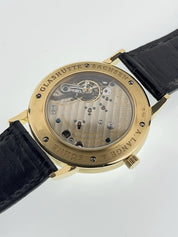A. Lange & Sohne 18k Yellow Gold Silver Dial Manual Wind Men's Watch 206.021