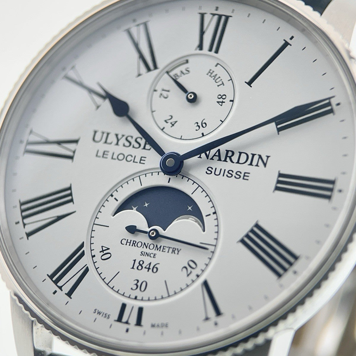 Ulysse Nardin Marine Torpilleur Moonphase 1193-310 | Birmingham Luxury Watches Birmingham, Michigan