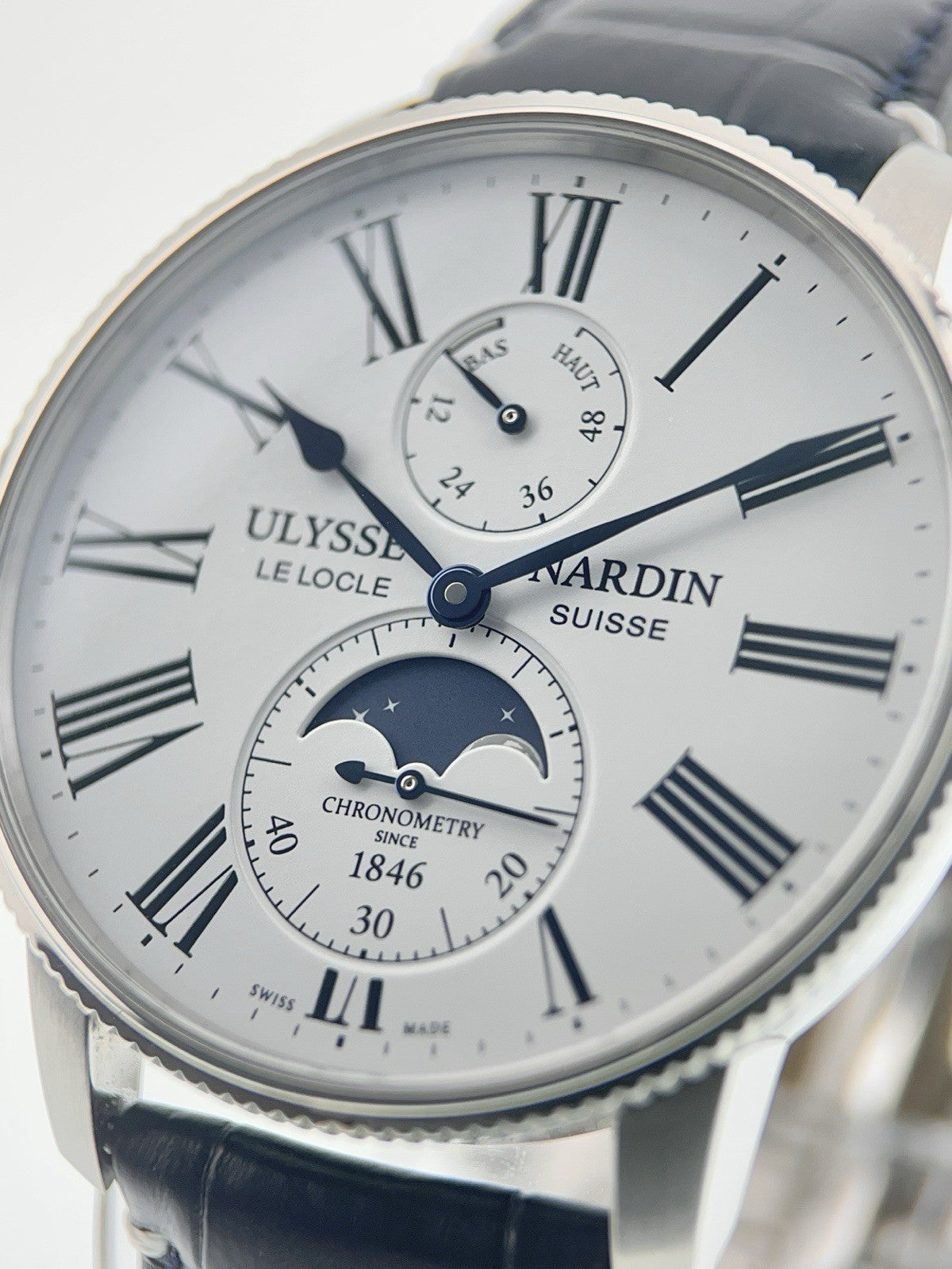 Ulysse Nardin Marine Torpilleur Moonphase 1193-310 | Birmingham Luxury Watches Birmingham, Michigan