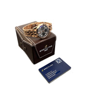 Breitling Classic Chronograph Gray Dial 18k Rose Gold 42mm Automatic Mens R23380