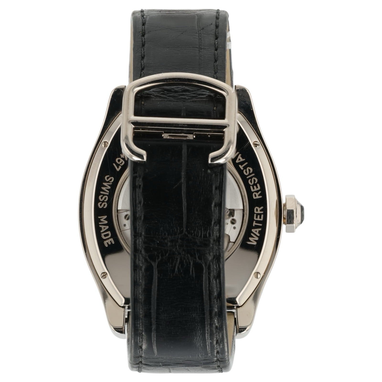 Cartier Tortue XL Perpetual Calendar 18k White Gold Auto Men’s Watch W1580048