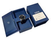 Oris Artelier Pointer Stainless Steel Black Dial 44mm Automatic Mens Watch 7666