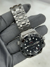 2024 Omega Seamaster 300m Diver Black Ceramic Watch 210.30.42.20.01.001