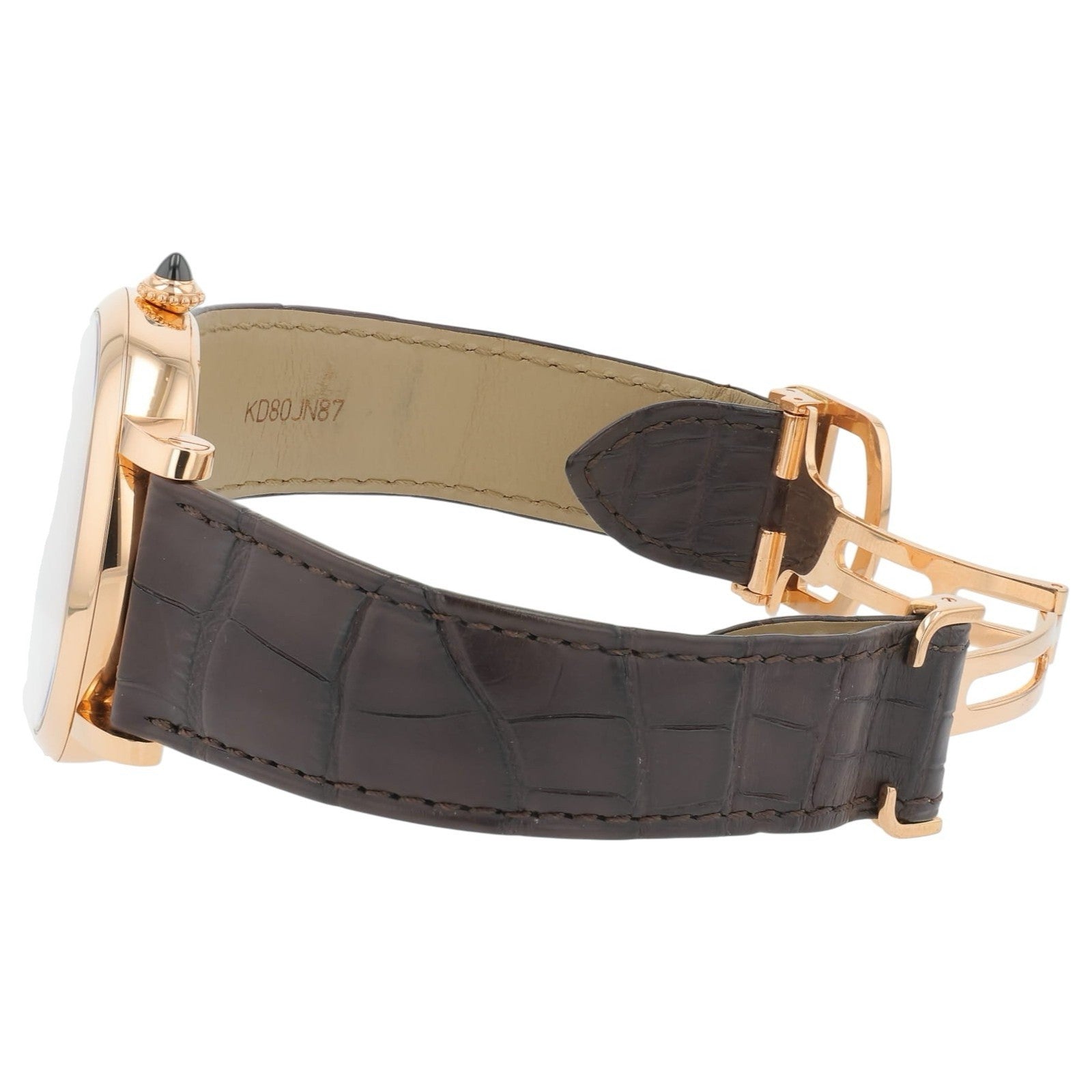 Cartier Rotonde de Cartier 18k Rose Gold Silver Dial 42mm Automatic W1556220