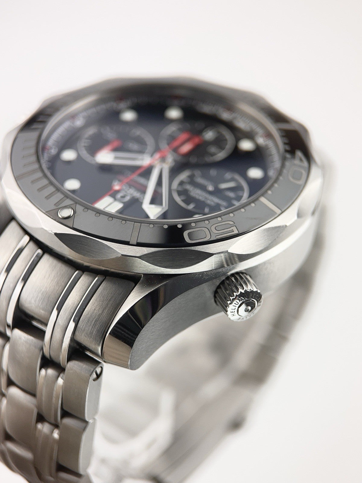 Omega Seamaster Steel Black Dial 41mm Automatic Mens Watch 212.30.44.50.01.001