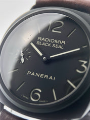 Panerai Radiomir Ceramic Black Dial 45mm Manual Wind Men's Watch PAM00292
