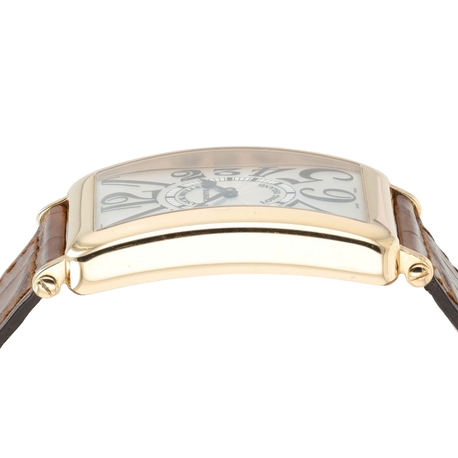 Franck Muller Long Island Silver Dial 18k Rose Gold 30x43mm Automatic 1000 SC
