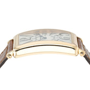Franck Muller Long Island Silver Dial 18k Rose Gold 30x43mm Automatic 1000 SC