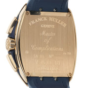 Franck Muller Vanguard Yachting 18k Rose Gold Blue Dial 45mm Automatic Watch