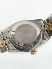 Rolex Datejust Steel & Gold Champagne Dial 36mm Automatic Movement Men’s 16013