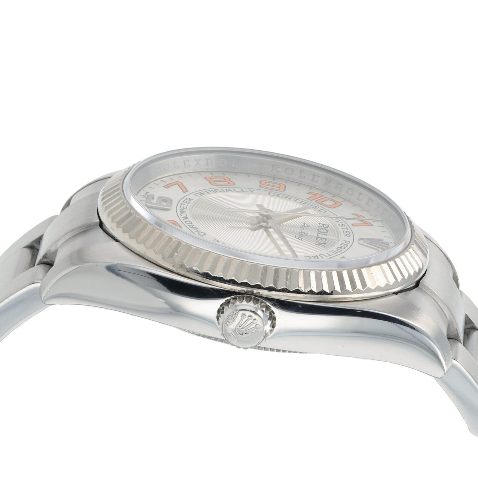 Rolex Air King Stainless Steel Silver Dial 34mm Automatic Mens Watch 114234
