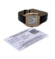 Rose Gold Cartier Santos-Dumont WGSA0032