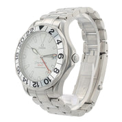 Omega Seamaster "Great White" GMT Chronometer White Dial Automatic 41mm Watch