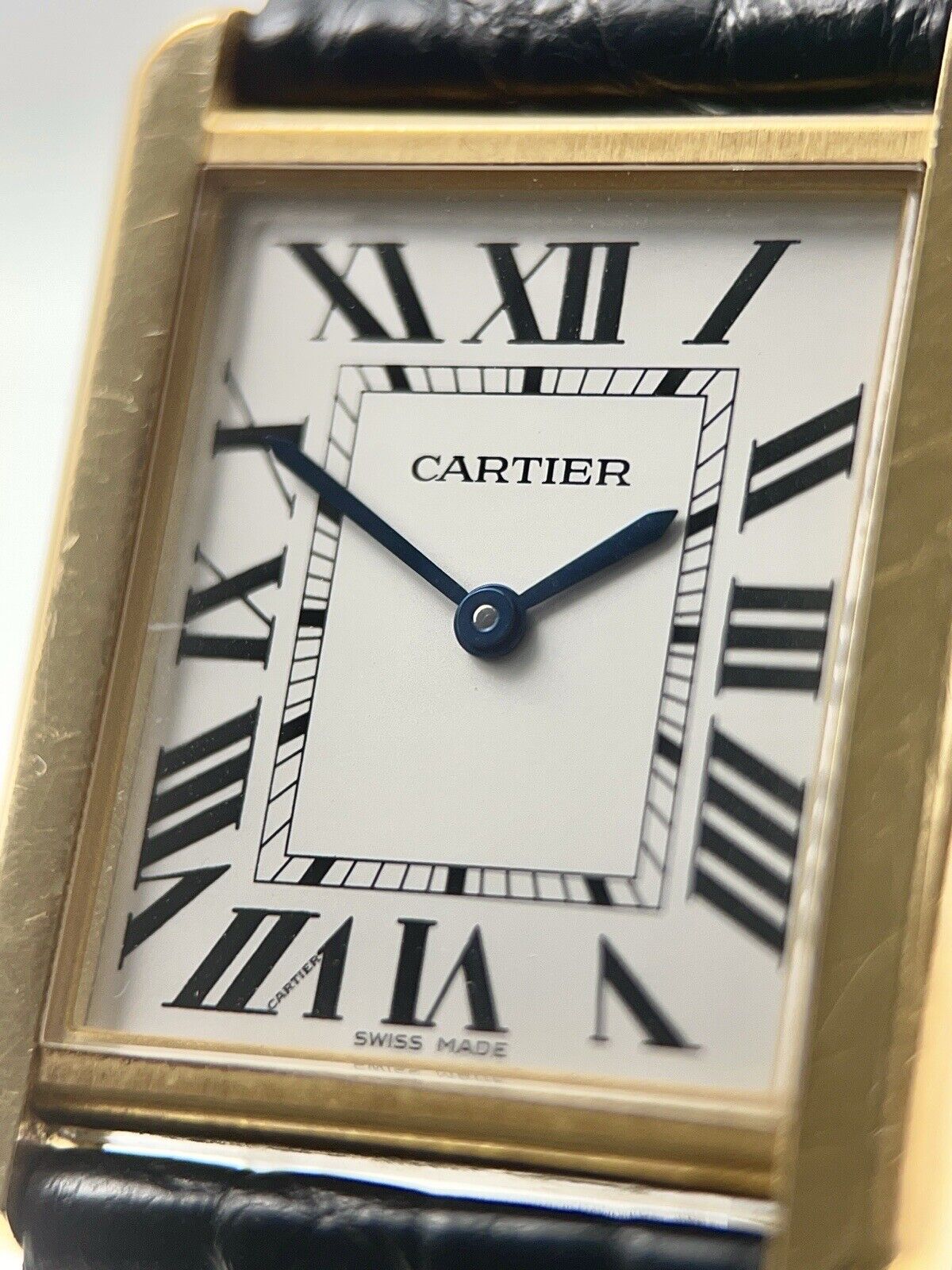 Cartier W1018855 3167 Tank Solo 18k Yellow Gold/Steel Unisex Watch