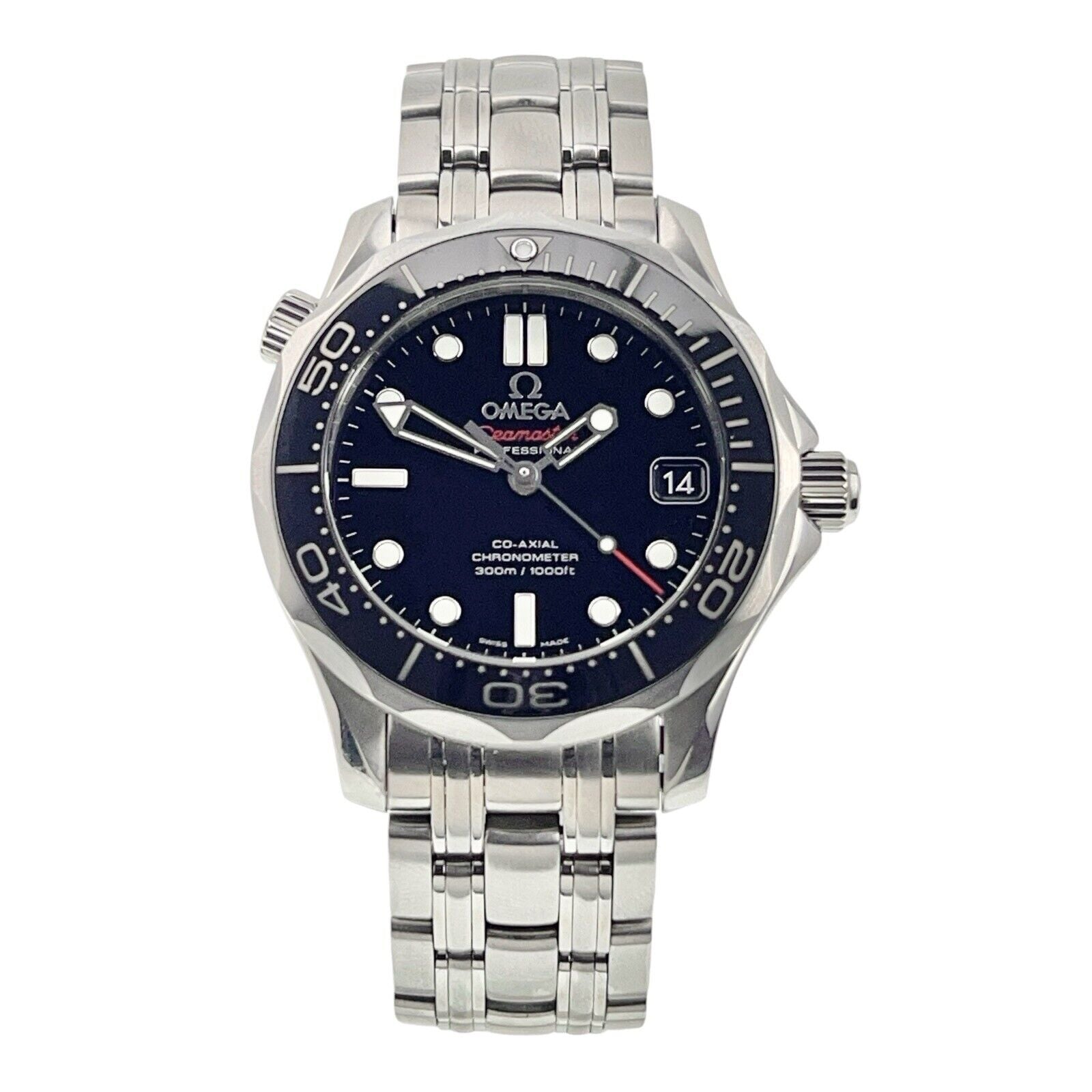 Omega Seamaster Diver Stainless Steel Black Dial 36mm Auto 212.30.36.20.01.002