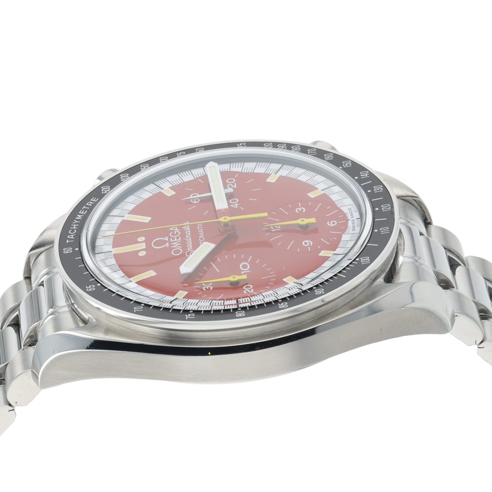 Omega Speedmaster Michael Schumacher Steel Red Dial 39mm Automatic 3510.61.00