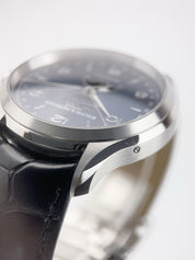 Baume & Mercier Stainless Steel Blue Dial 43mm Automatic Men’s Watch 65718