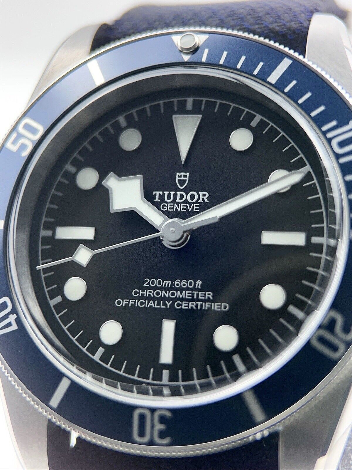 NEW 2023 Tudor Black Bay Blue Steel 41mm Automatic Men’s Watch 79230B