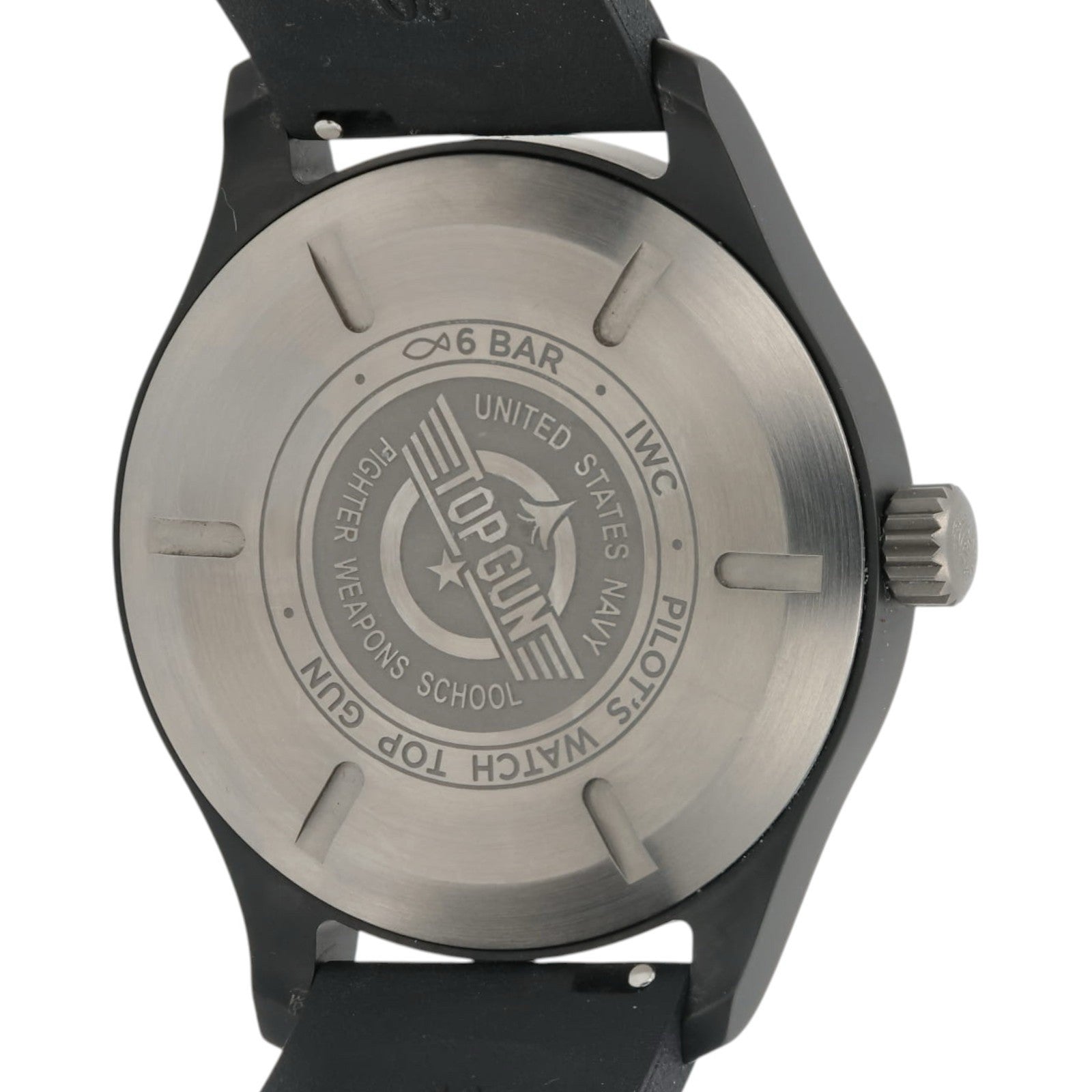 IWC Pilot Top Gun Black Dial Ceramic 41mm Automatic Men’s Watch IW326901