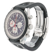 Breitling Chrono-Matic Steel Black Dial 49mm Automatic Mens Chrono Watch A14360