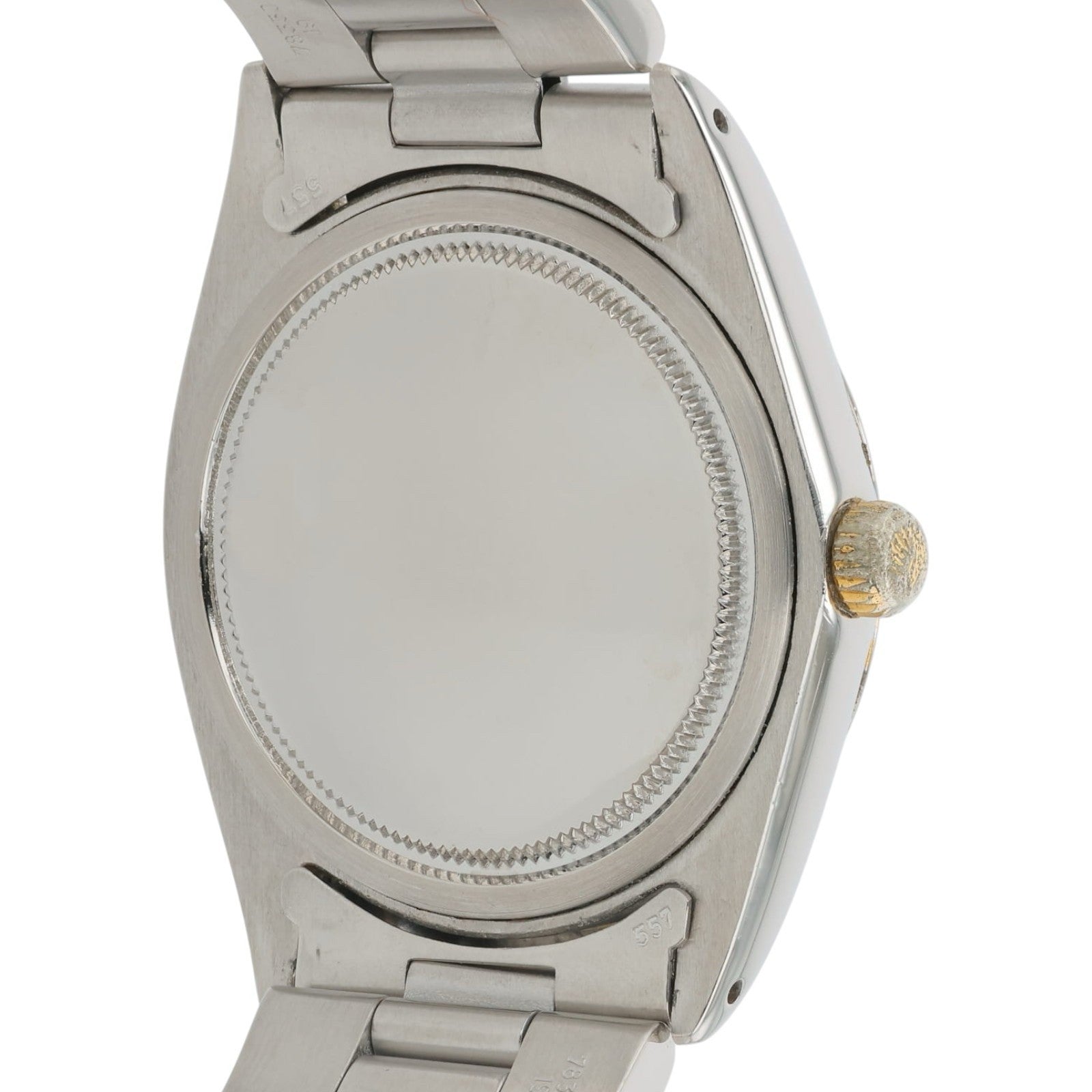 Rolex Oysterdate Precision Steel Silver Dial 34mm Manual Wind Men’s Watch 6694