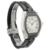 Cartier Roadster Silver Dial Stainless Steel 46x45mm Automatic Mens W6206018