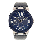 Ulysse Nardin Executive Dual Time Steel Blue Dial 43mm Automatic Men’s 243-00