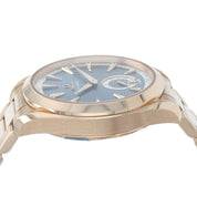 Omega Aqua Tera Blue Dial 18k Rose Gold 41mm Automatic Mens 220.50.41.21.03.001