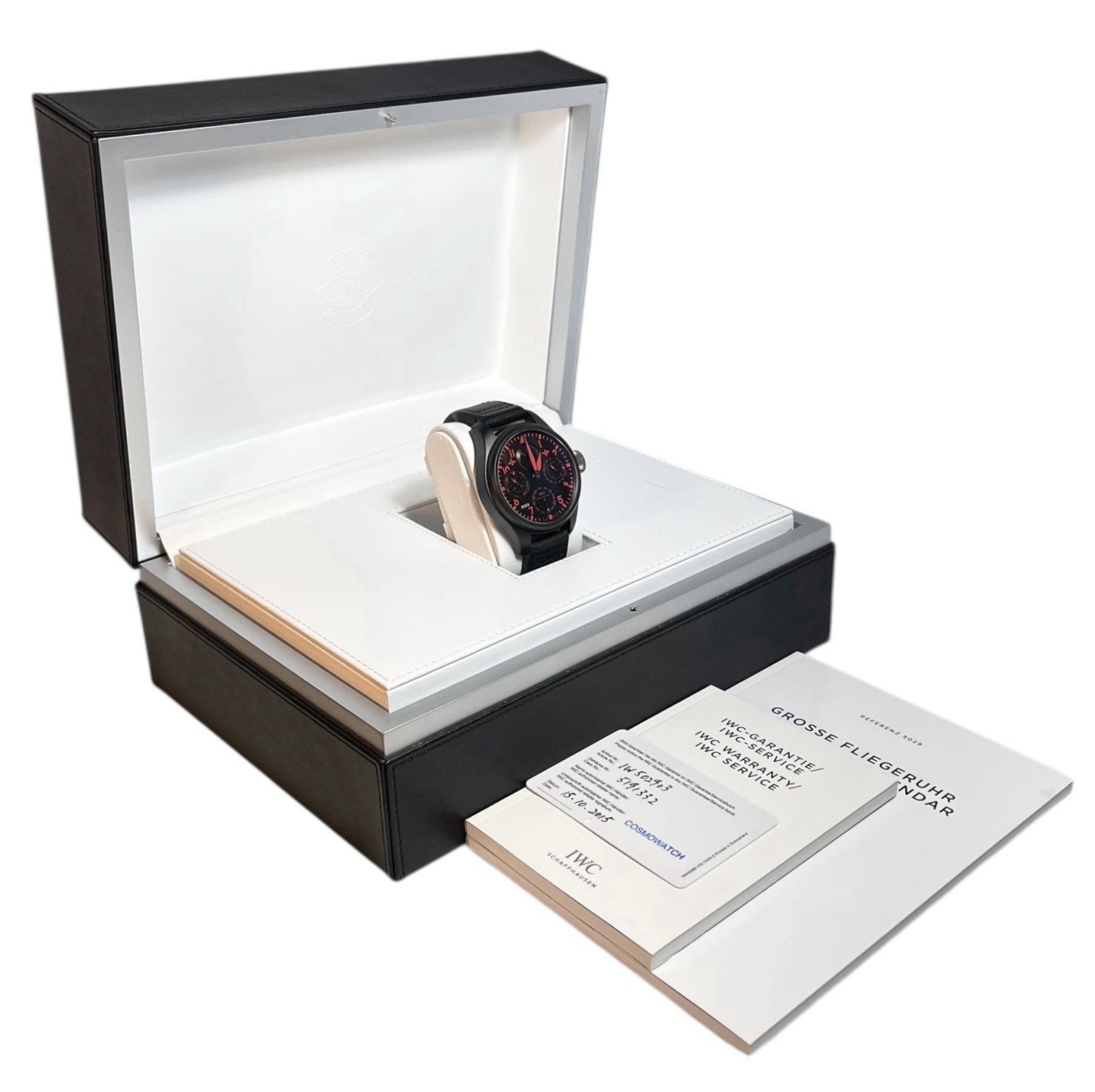 IWC Big Pilot Perpetual Calendar Black Dial 48mm Automatic Men’s Watch IW502903