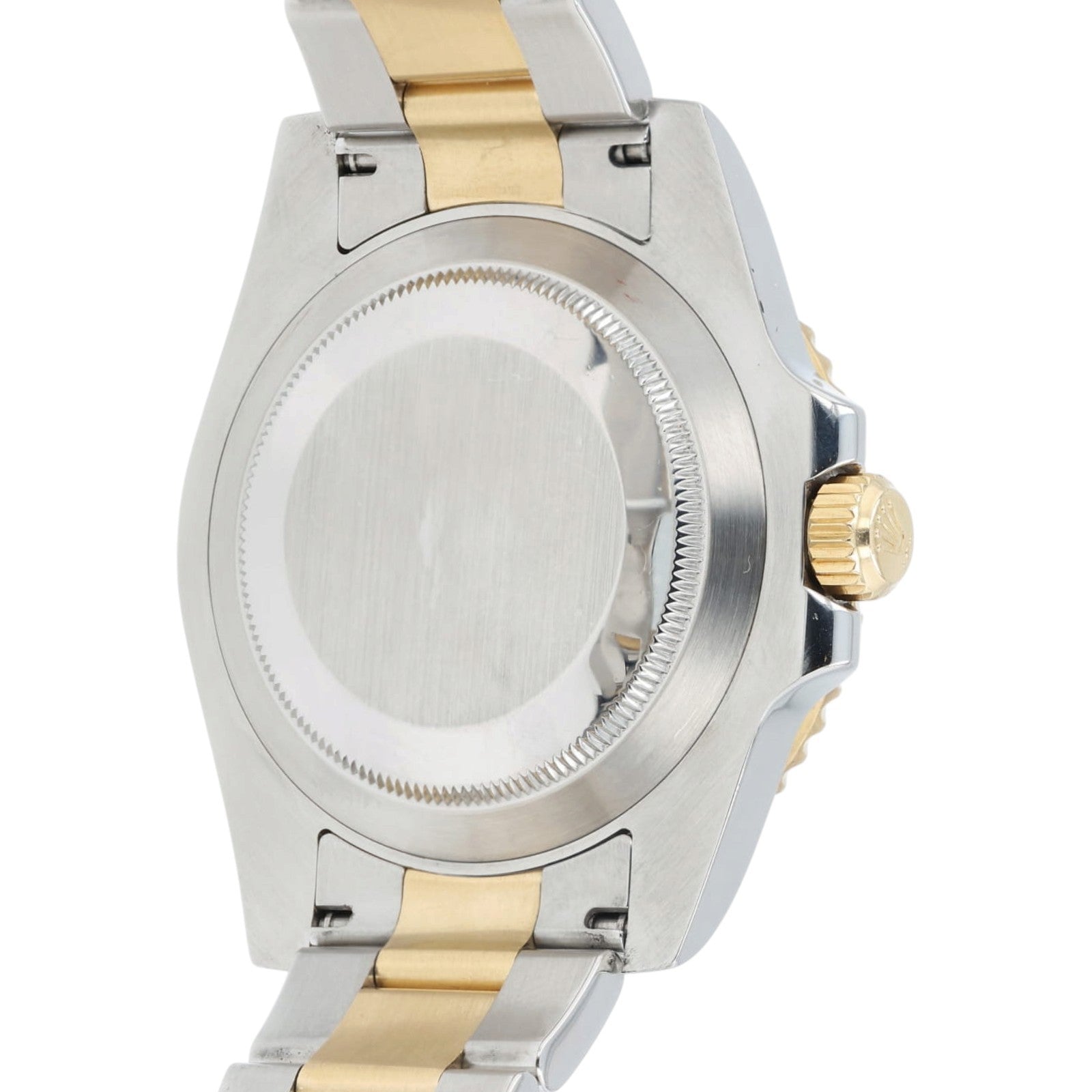 2015 Rolex Submariner Date Black Dial Gold & Steel 40mm Automatic Mens 116613LN