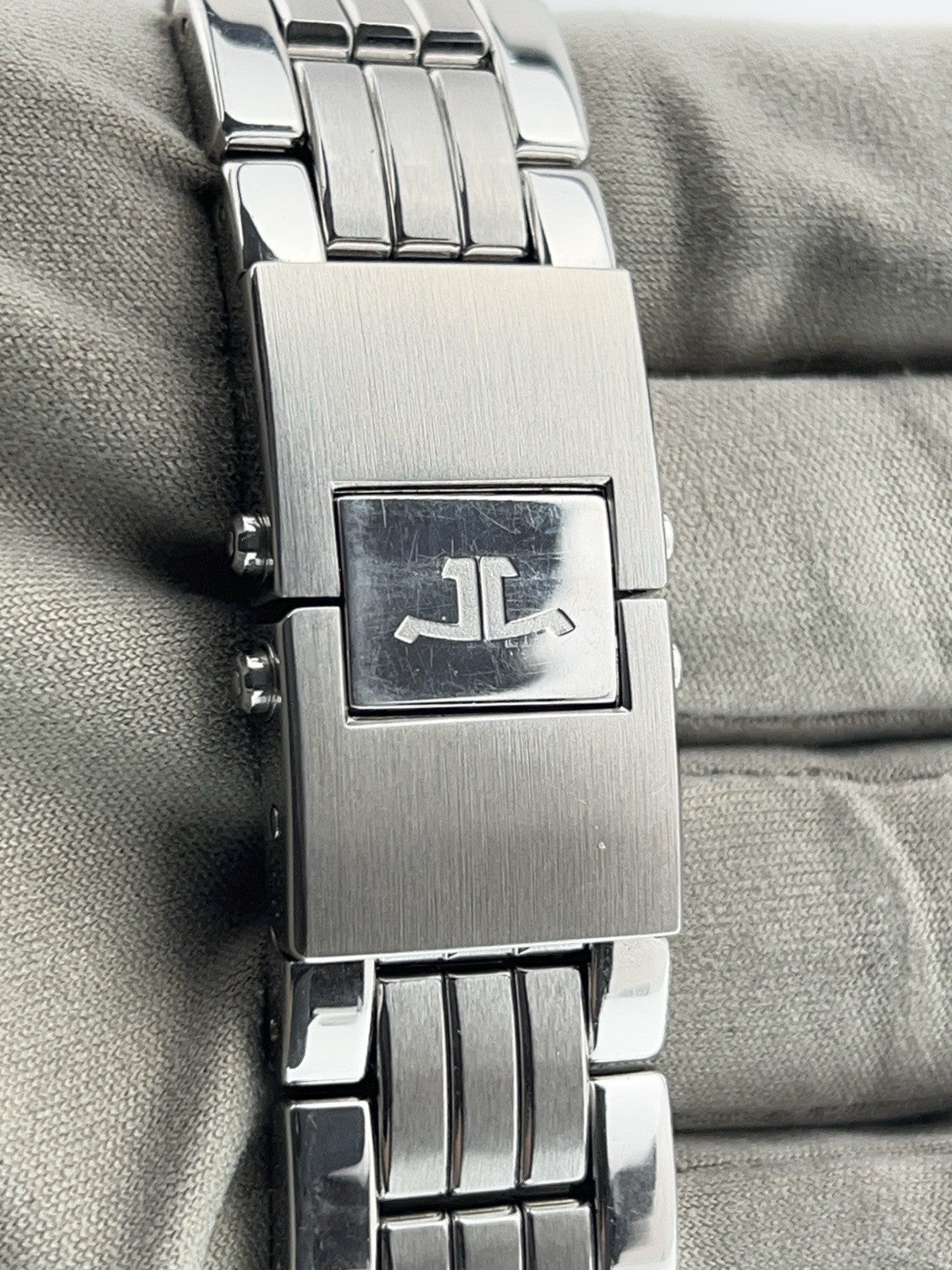 Jaeger-LeCoultre Stainless Steel Black Dial 41.5mm Automatic Mens Watch Q1758170