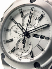 IWC Ingenieur Chrono Titanium Silver Dial 45mm Automatic Men's Watch IW386501