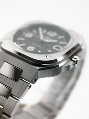 Bell & Ross Stainless Steel Black Dial 40mm Automatic Men's Watch BR05
