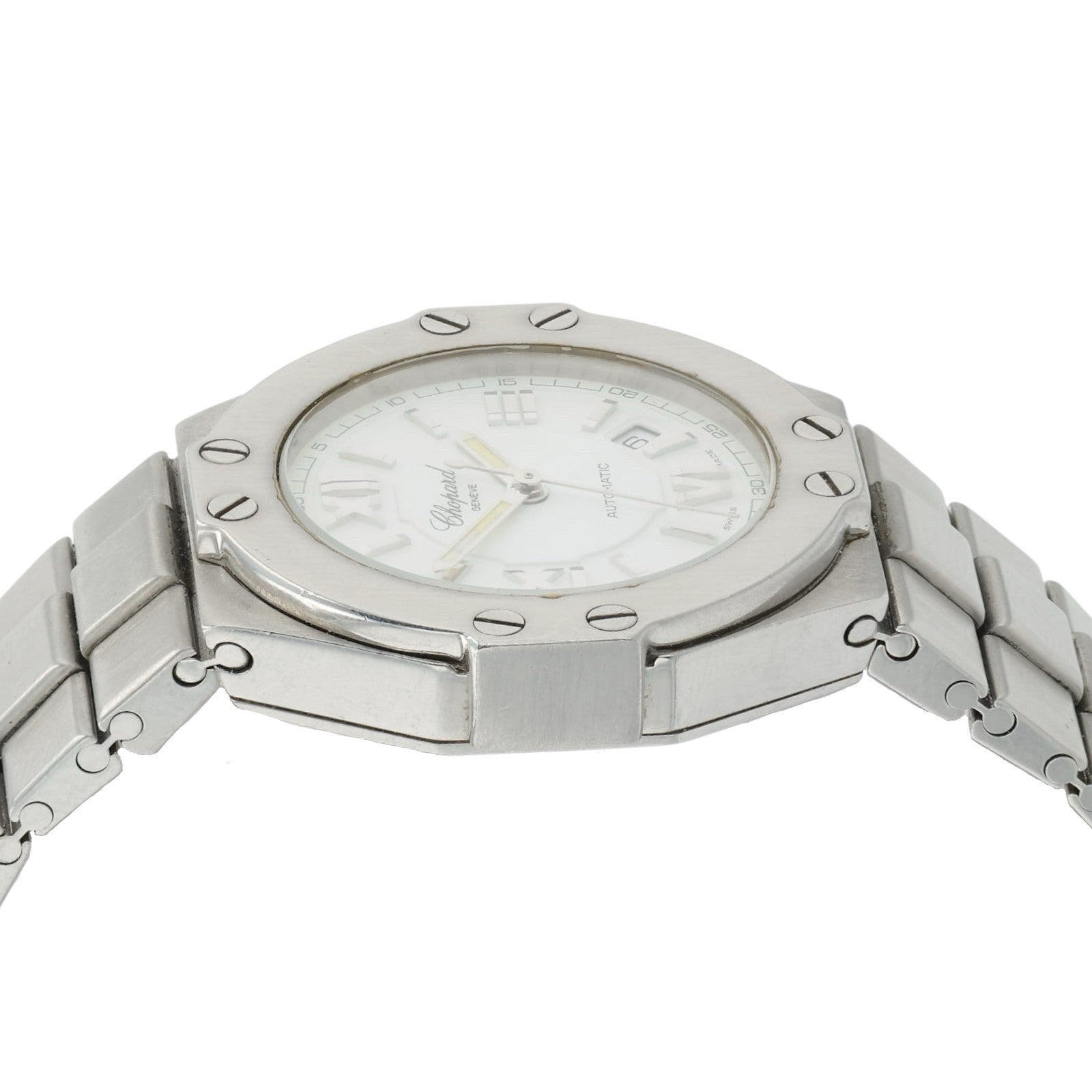 Chopard St. Mortiz White Dial Stainless Steel 31mm Automatic Women's Watch 8319