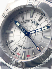 Roger Dubuis Easy Diver Silver Dial 46mm Automatic Men's Watch SE46 57 9 3 53