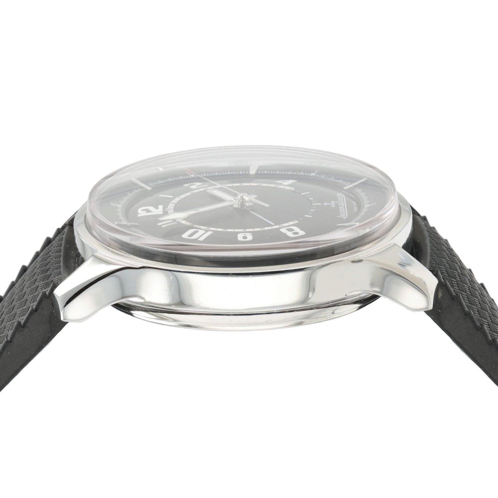 LeCoultre AMVOX Aston Martin Black Dial Steel 42mm Auto Alarm Watch 190.8.97