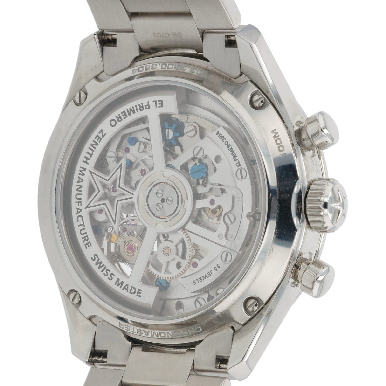 Zenith Chronomaster Steel White Dial 39.5mm Automatic Men’s Watch 03.3300.3604