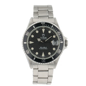Tudor Submariner Stainless Steel Black Dial 36mm Automatic Mens Watch 75090