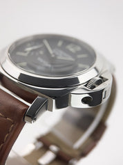 Panerai Luminor Marina Steel Black Dial 44mm Manual Wind Men's Watch PAM01005