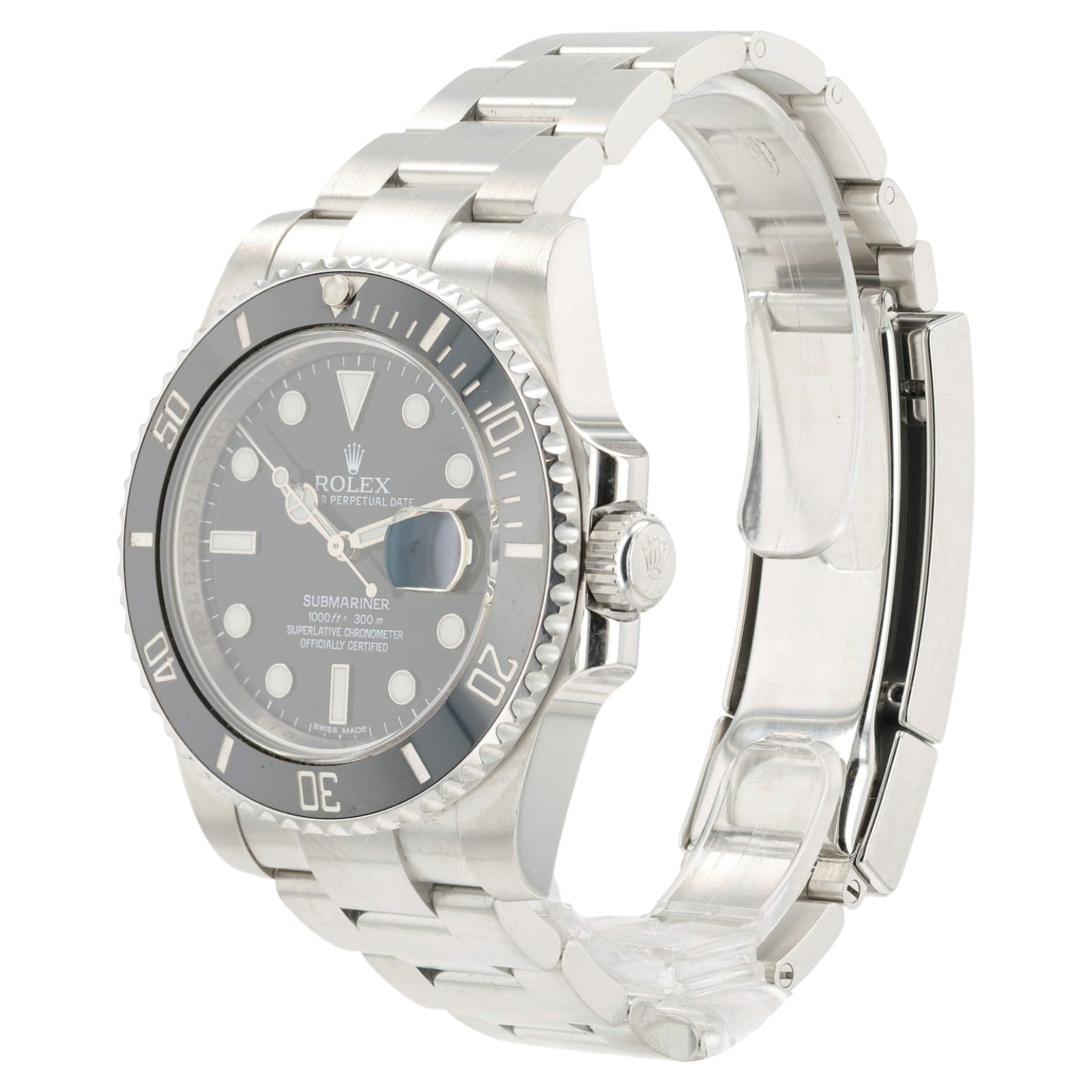 Rolex Submariner Black Dial Stainless Steel 40mm Automatic Mens Watch 116610LN