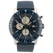 Breitling Chronoliner Blue Dial Stainless Steel 46mm Automatic Mens Watch Y24310