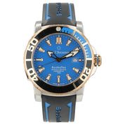 Carl F Bucherer Patravi Scuba Tec Blue Dial 18k Gold & Steel 44.6mm 10632.24