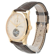 LeCoultre Tourbillon Cream Dial 18k Rose Gold 43mm Auto Men’s Watch Q1662510