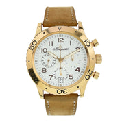Breguet Type XX 18k Rose Gold White Dial 39mm Automatic Men's Watch 3820