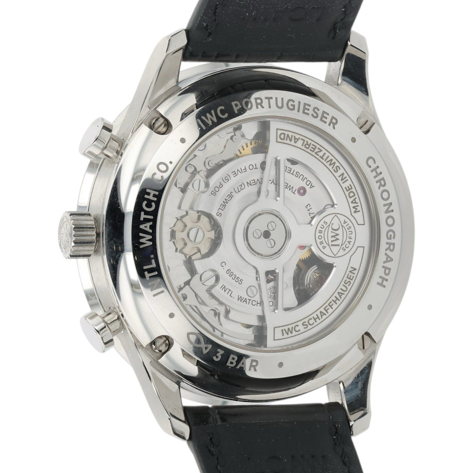 IWC Portugieser Burgundy Dial Stainless Steel 41mm Automatic Men’s IW371616