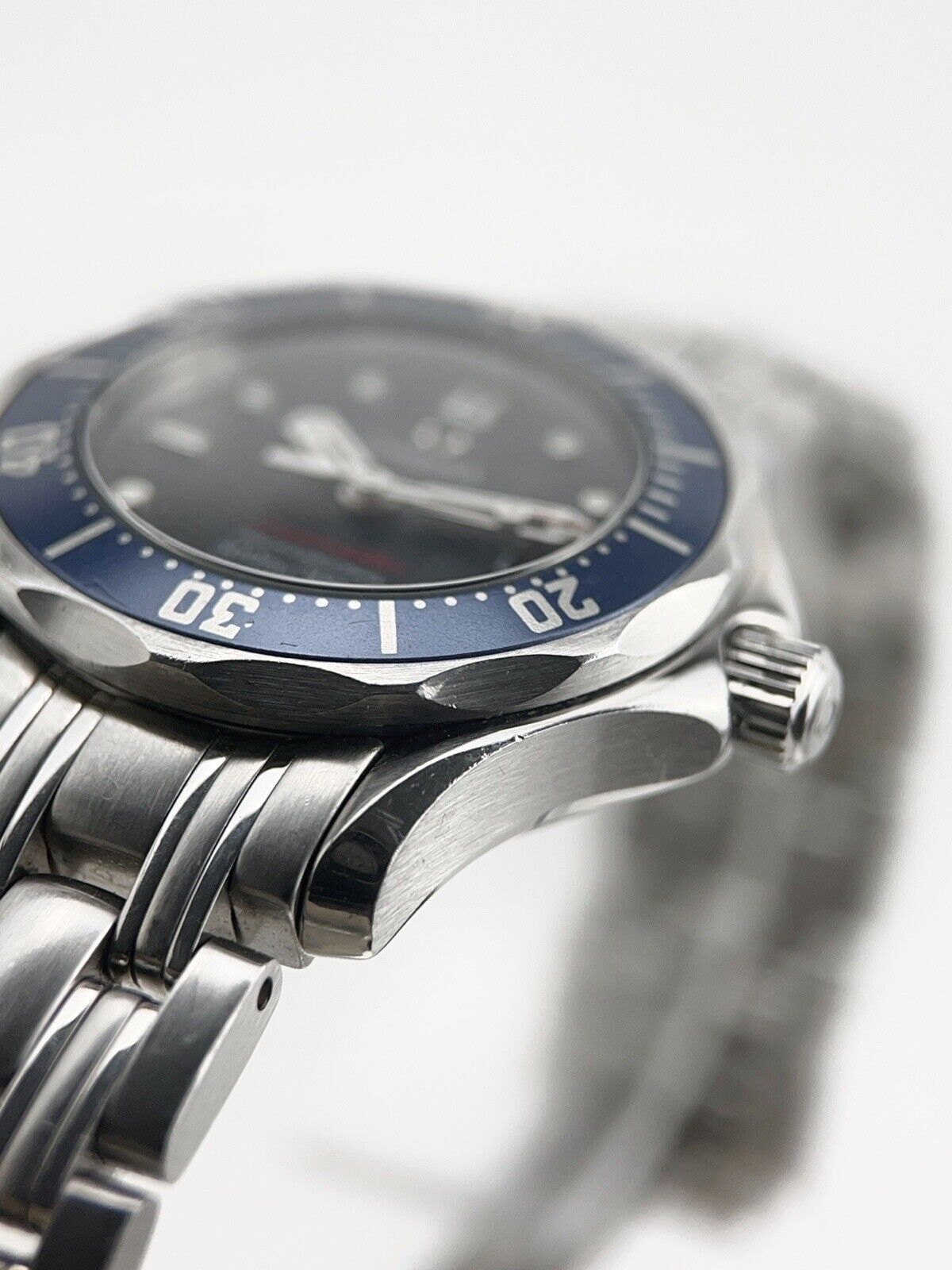 Omega Seamaster Ladies 300M Quartz Movement Watch Blue Dial - Ref. 2224.80.00