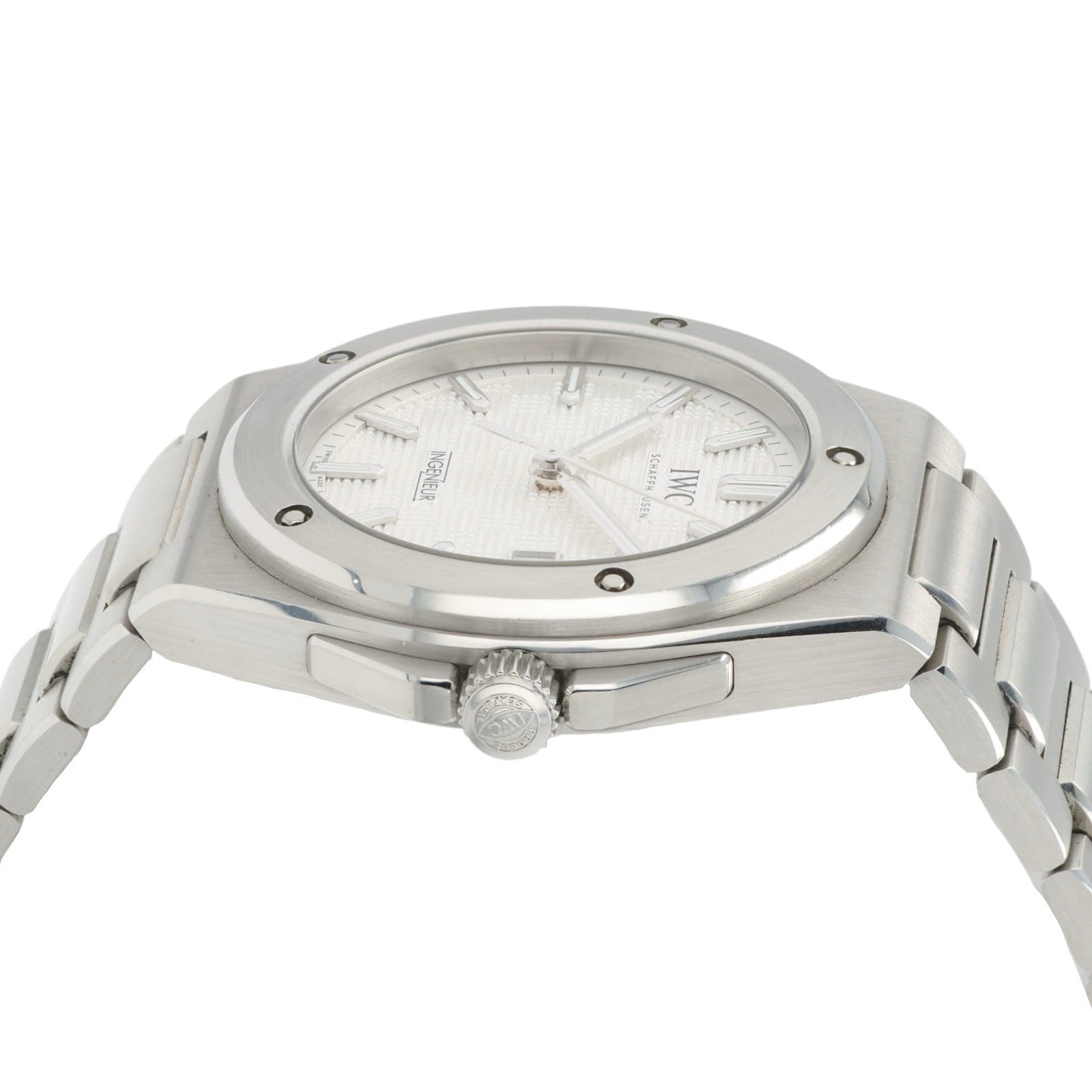 IWC Ingenieur Date White Dial Steel 40mm Automatic Men’s Watch IW328902