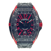 Franck Muller Conquistador Titanium Black Dial 42mm Auto Men's 8900 SC DT GPG