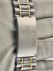 Breitling Aerospace Titanium Grey Dial 40mm Quartz Movement Mens Watch F56062