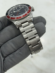 2024 Tudor Black Bay GMT Pepsi Black Dial Stainless Steel Men's Watch 79830RB